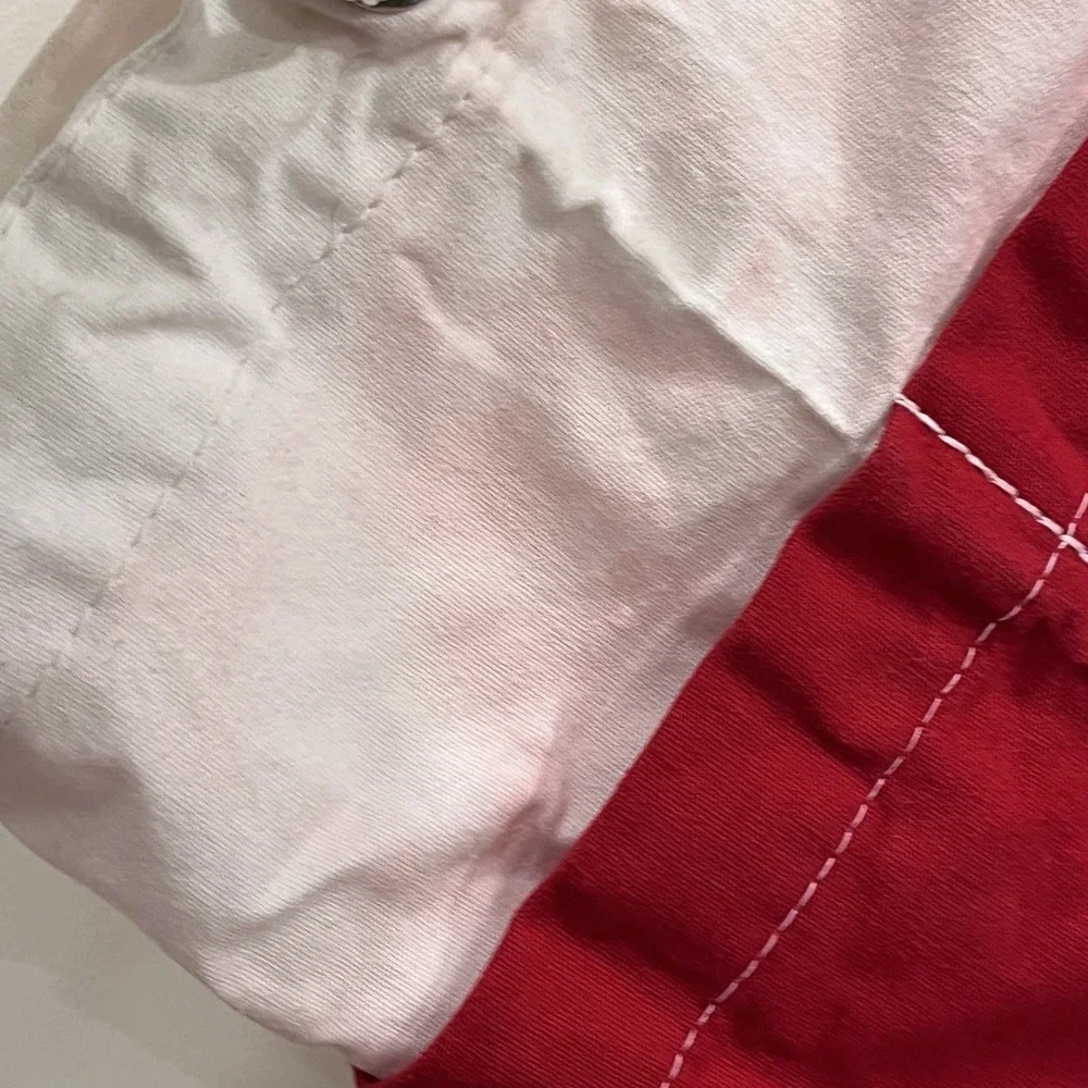 Mrs Norman Albury Sailmakers Man-o-War Cay Abaco Bahamas Bucket Bag Drawstring